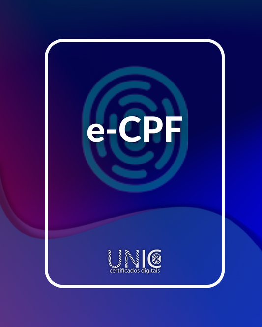 Certificados Digitais e-CPF